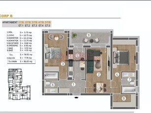 Apartament 3 camere Metalurgiei