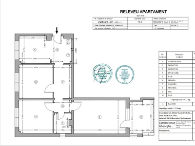 De închiriat 5 camere super lux piața Delfinului