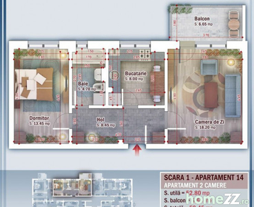 Apartament 2 Camere Finisaje Premium