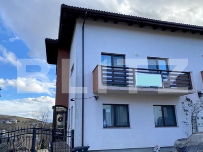 Duplex la cheie, 180 mp utili, 410 mp teren, intrare Popesti