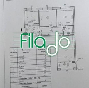 Apartament 3 camere Dristor Metrou