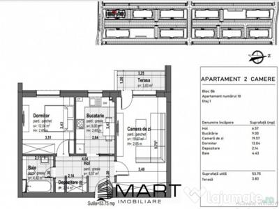 Apartament 2 camere, decomandat, zona Tractorul, Comision %