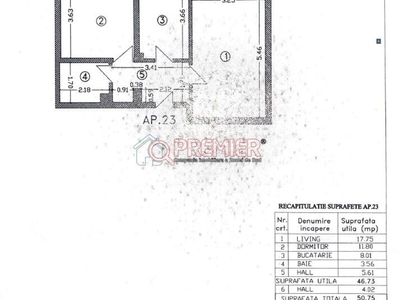 Apartament 2 camere Popesti Leordeni