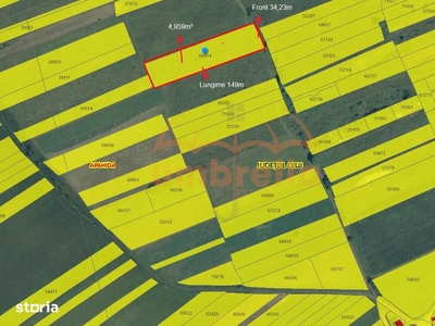 De vanzare teren 4.959m² intravilan str. Campului Dezmir