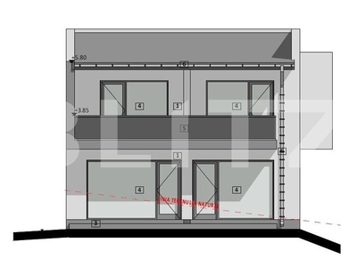 Duplex in ansamblu privat, 120 mp utili, zona Aerodrom Dezmir