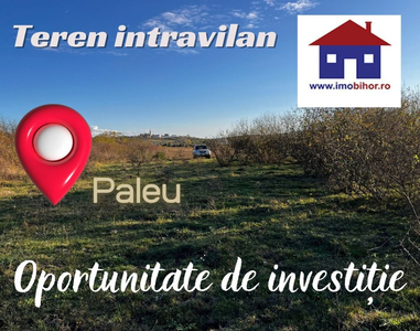 OPORTUNITATE DE INVESTITIE - 1.84 Ha. Teren intravilan - Paleu - 149.000a