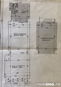 SPATIU COMERCIAL 75 MP ZONA SINAIA