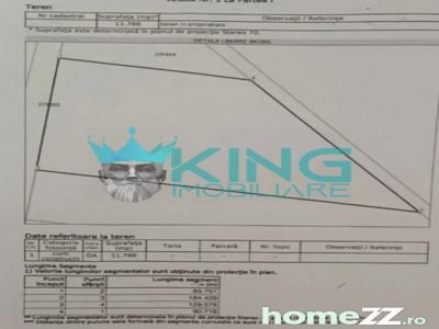 Teren 11.788mp | Deschidere 130ml | Straulesti-Aeroportului