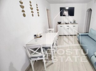 Apartament cu 2 camere, centrala proprie, etaj 3, zona Girocului