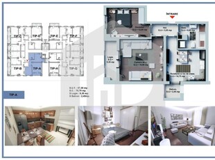 Calea surii mici-Apartament 2 camere -Etaj 1-Decomandat total-LA CHEIE