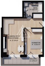 Apartament spre vanzare | 3 camere | Floresti