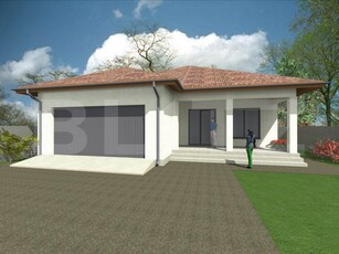 Casa plan parter 250mp utili, 1024mp teren, Pielesti