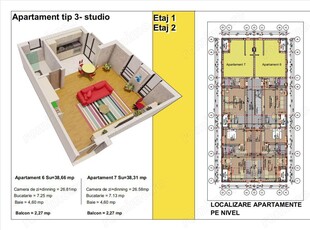 IMI Residence - Comision 0 - Apartament cu o camera, 38 mp