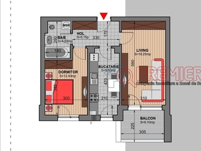 Apartament de 2 camere zona ASTRA,Str Neptun