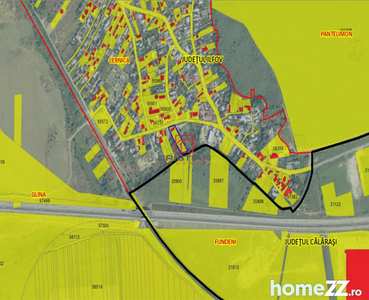 Teren intravilan Cernica - Caldararu