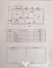 Apartament 2 camere,parter inalt cu balcon mare si boxa, zona Unic