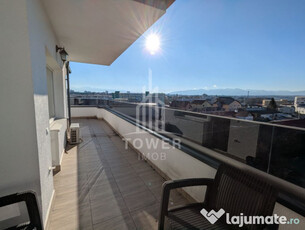 Penthouse de închiriat 3 camere, 2 terase - 107mp | Koga...