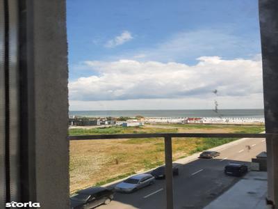 Mamaia Nord, apartament 2 camere la alb, vedere la mare