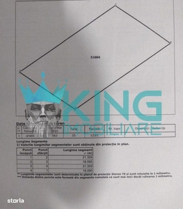 Teren 562mp | Deschidere 18ml | 1km distanta Bucuresti | Magurele