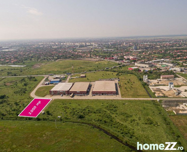 Teren industrial 3 000 mp în Parcul Industrial UTA2 #Arad