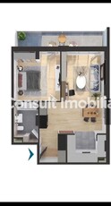 Apartament 2 camere | Fabricii