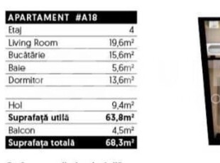 Apartament la prima inchiriere, 2 camere semidecomandate, in zona Centrala, Cluj-Napoca S18507