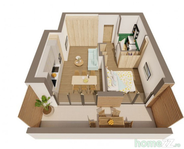 Apartament NOU - 2 camere -Penthouse- ARED - direct de la...