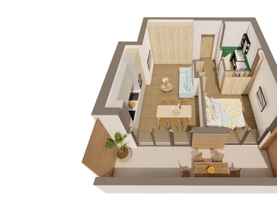 Apartament NOU 2 camere -Penthouse- ARED direct de la dezvoltator