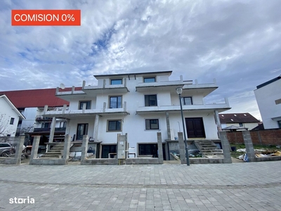 Casa de tip duplex cu 5 camere, garaj, salon, 3 terase, Selimbar.