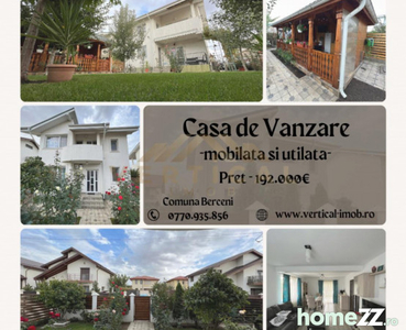 Casa de vanzare mobilata si utilata - Comuna Berceni