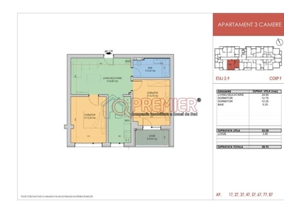 Comision 0% - Bloc Nou - 3camere - langa METROU