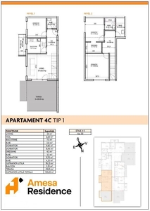 Apartament ultracentral, 2 camere, 2 parcari, 68 mp, zona Memorandumul