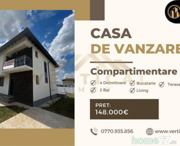 Vila de vanzare 5 camere - Comuna Berceni