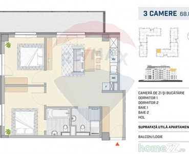 Apartament 3 camere