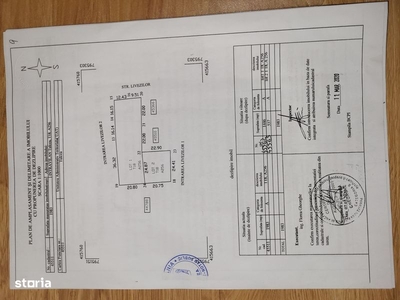 Teren in Balotesti,gaz la strada publica,18500 euro