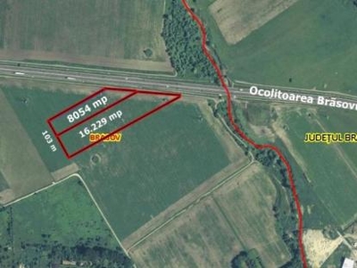 Teren intravilan 2,4 Ha - zona Tractorul (Rulmentul)