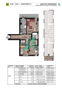 Apartament 3 camere decomandat 92 mp etaj 2 adiacent Brancoveanu