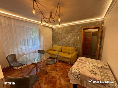 Apartament 3 camere, 72mp, pretabil spatiu comercial, zona Cetate