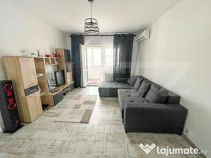 Apartament 2 camere, 49 mp, mobilat, utilat, Zona Big!