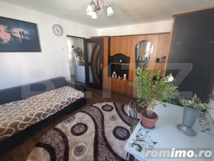 Apartament 2 camere,44mp,semidecomandat,etaj 3,zona centrala,oras Beclean