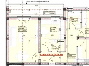 Apartament cu 3 camere, 74mp, zona Giroc