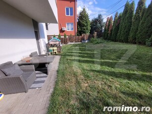 Apartament cu 3 camere, 77 mp utili,cu GRADINA de 150mp, zona Campului