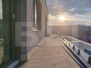 Apartament de 4 camere, 79 mp, terasa de 51 mp,orientare sud, bloc nou!