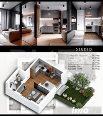 APARTAMENT TIP STUDIO CIARDA ROSIE 37MP+CURTE DE 15MP