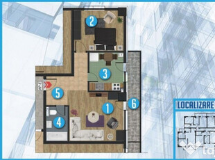 Comision 0%!, 2 camere, decomandat, finisat, suprafata ut...