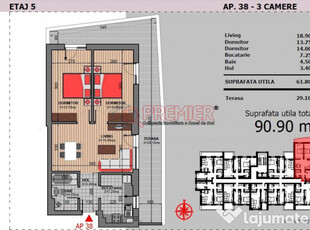 Oportunitate - Grand Arena Mall - 3 camere - 120443 euro