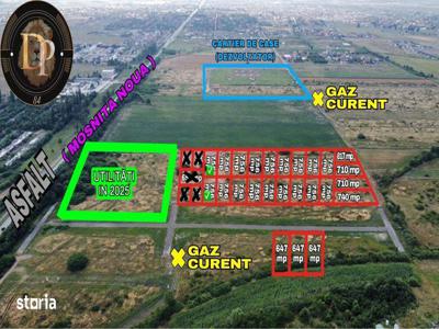 Parcele de investitie , cu utilitati in aporpiere Mosnita Noua