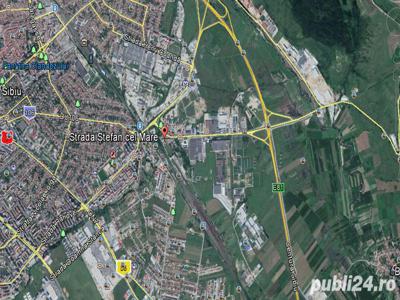 Teren 12562mp cu hala 2274mp - zona Ind. Est Sibiu