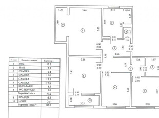 4 camere Lujerului-Politehnica ( 3/4-bloc reabilitat )