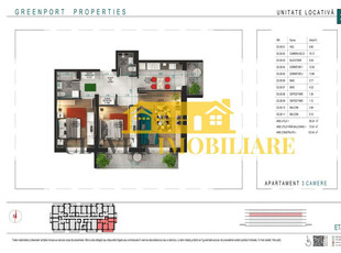 Apartament 3 camere Loc de parcare BONUS Theodor Pallady